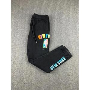 Pro Standard NBA New York‎ Men's Black Sweatpants Size Small